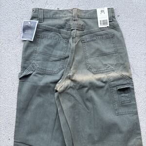 Vintage OLIVE Military Green Riveted By LEE Carpenter Pants Women’s 6